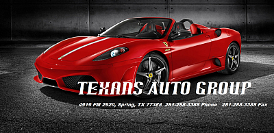 TEXANS AUTO GROUP - SPRING | Automotive Services | Logo