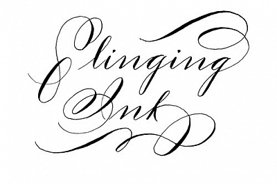 Slinging Ink Calligraphy & Wine Bottle Engraving - Houston | Professional Services | Logo