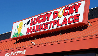 The Lucky Ducky Marketplace - Colorado Springs | Food Retail & Grocery | Logo
