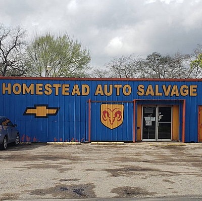 Homestead Auto Salvage - Houston | Automotive Services | Logo