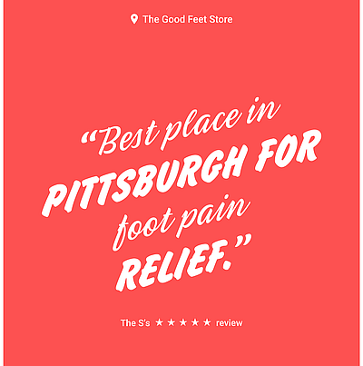 The Good Feet Store - Pittsburgh | B2B Services | Logo