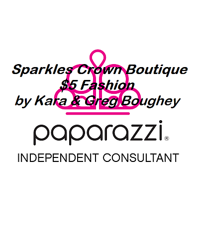 Paparazzi Accessories dba Sparkle Crown Boutique $5 Fashion by Kara Boughey - Mapleton | Venues | Logo