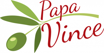 Papa Vince Extra Virgin Olive Oil Single Source Family Owned Company - Gulf Shores | Food Retail & Grocery | Logo