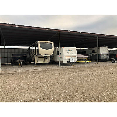 Park'er Here Boat and RV Storage - Granbury | Home Services | Logo