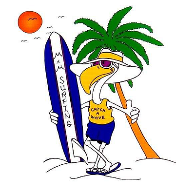M & M Surfing School - Seal Beach | Venues | Logo