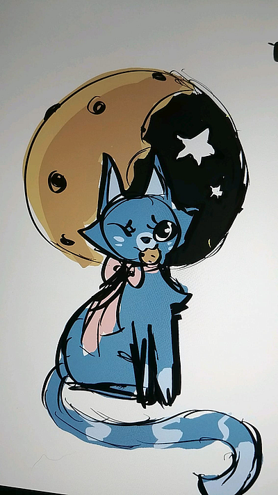 The Blue Cat Bakery - Athens | Food Retail & Grocery | Logo