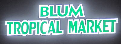 BLUM TROPICAL MARKET - buford | Food Retail & Grocery | Logo