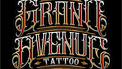 Grand Avenue Tattoo and Piercings - Phoenix | Printing, Digital Graphics | Logo