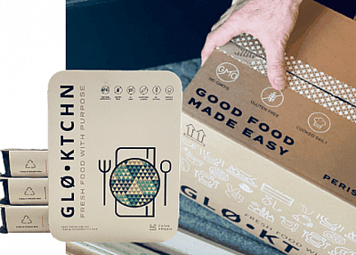 GLO.KTCHN - New York | Food Retail & Grocery | Logo