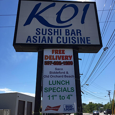 Koi Asian Cuisine - Biddeford | Restaurants Near Me | Logo