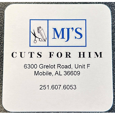 MJ's Cuts For Him - Mobile | Local Services | Logo